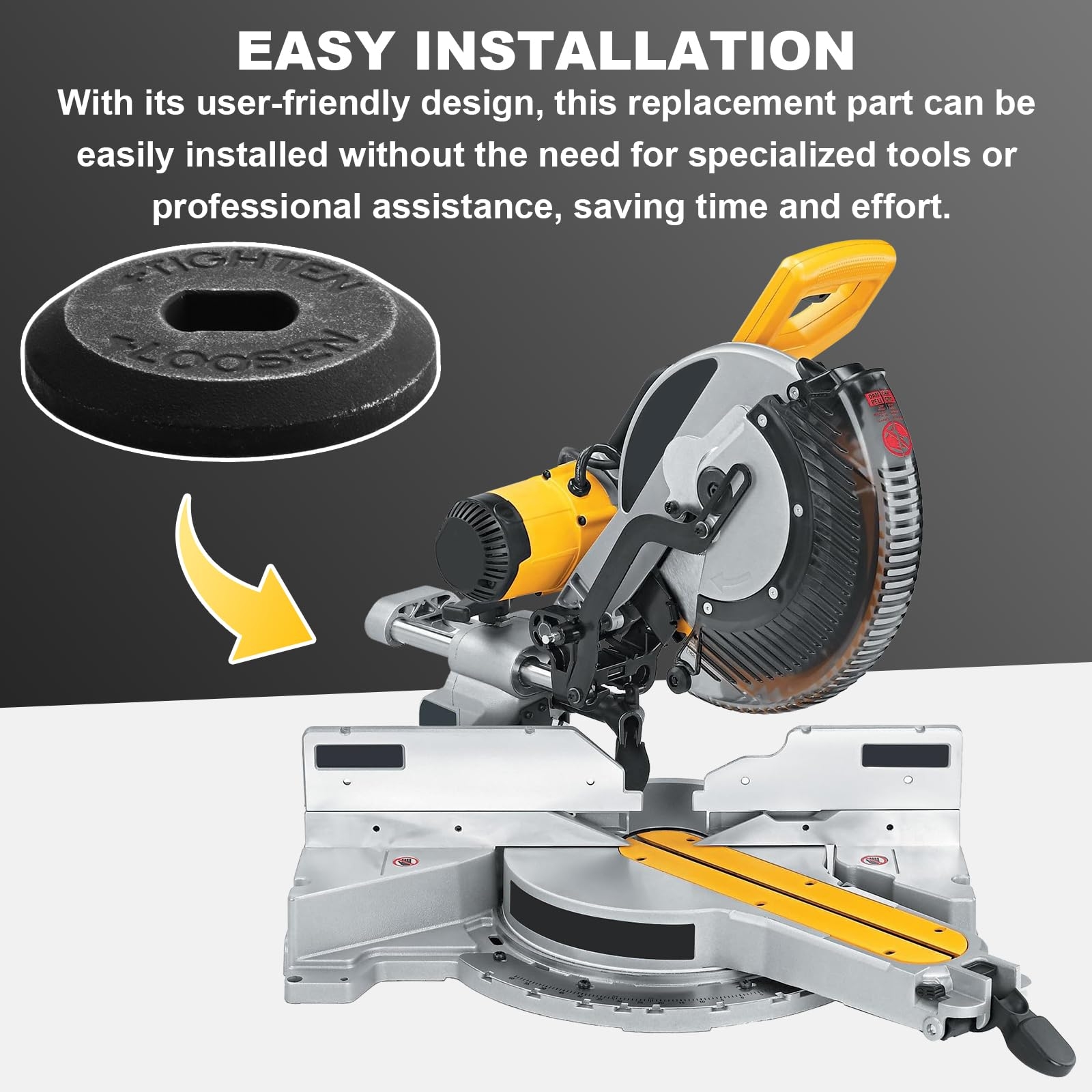 dewalt chop saw change blade