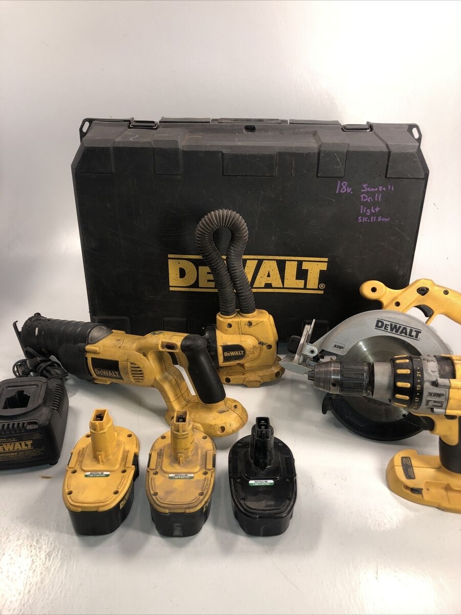 dewalt power tool set