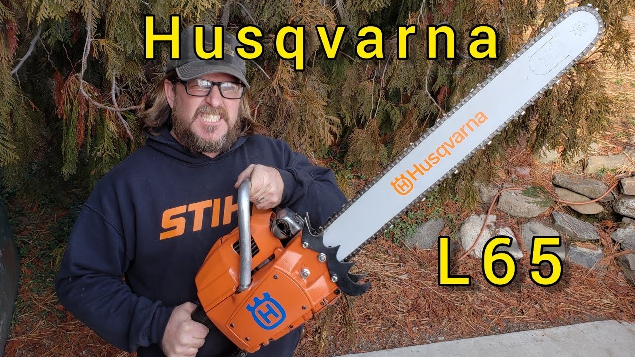 1974 Husqvarna L65 Vintage Chainsaw Walkaround And Running YouTube