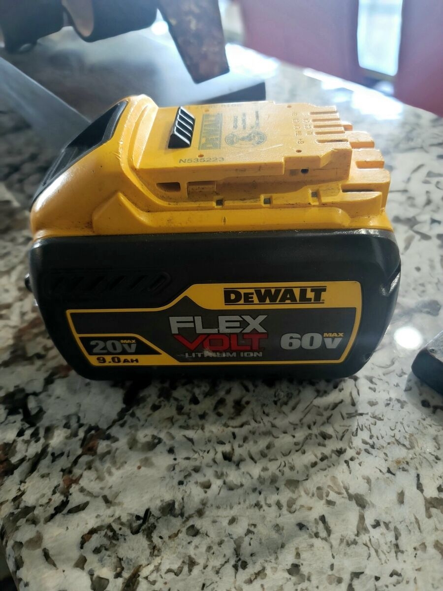 20V 60V FLEXVOLT DEWALT DCB609 9AH Li ion Battery Parts REPAIR Not Charging EBay