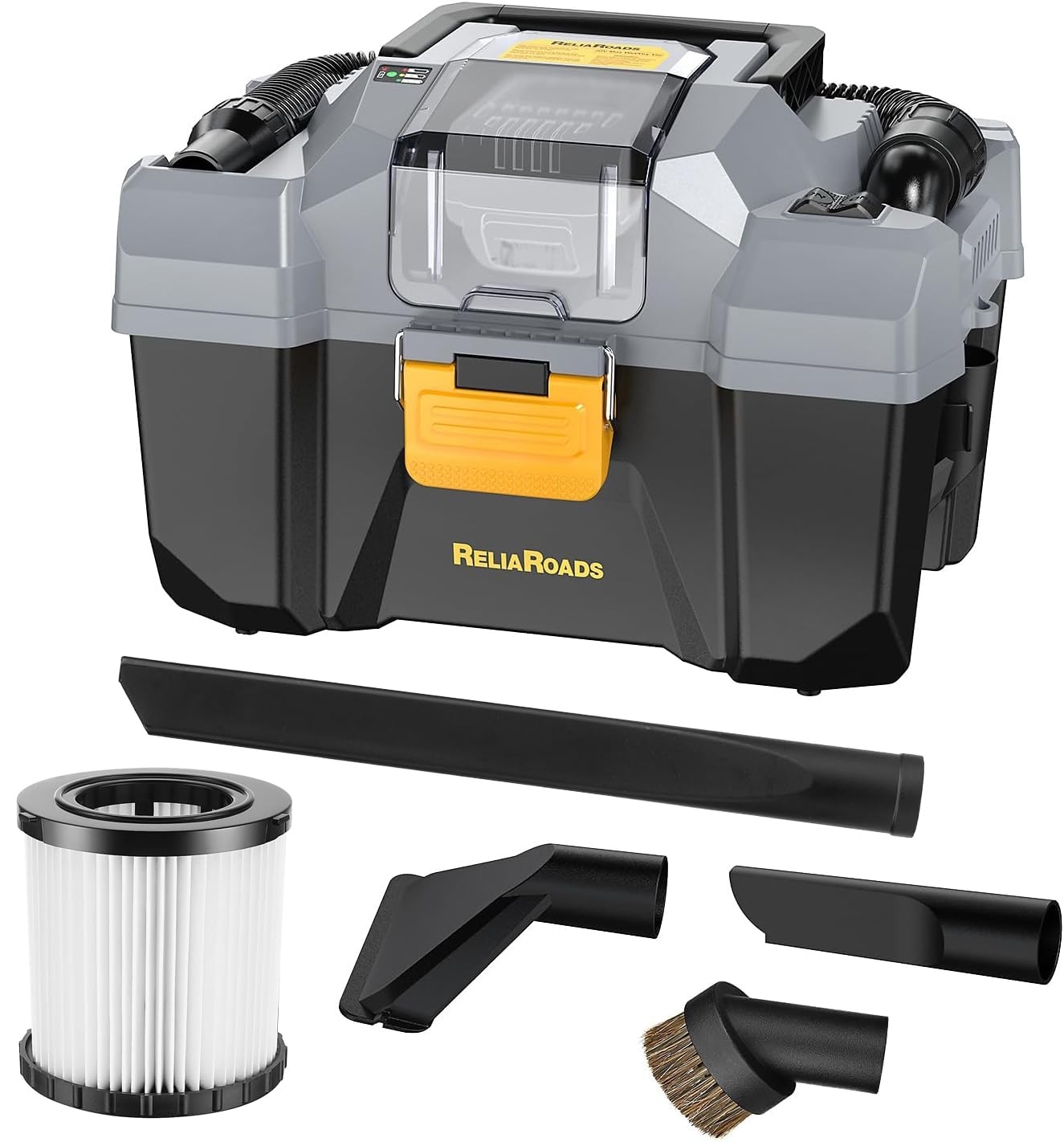 20V Cordless Vacuum Cleaner Wet Dry Shop Vac 2 6 Gallon Capacity Compatible With DeWALT Batteries Battery Not Included Ideal For Cleaning Car Home Spaces and Workshops RCSV 20 Amazon Tools U0026 Home Improvement