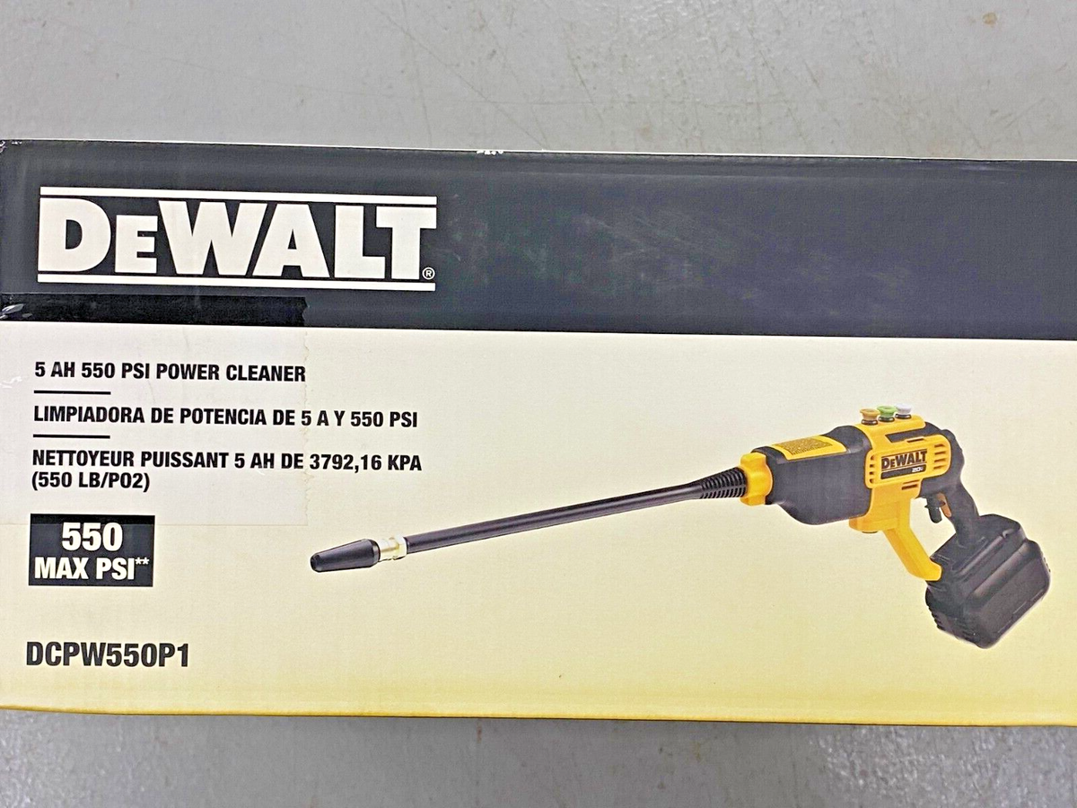 dewalt 20v pressure washer
