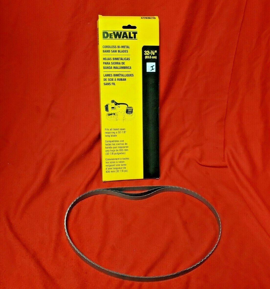 32 7 8 X 14 18 TPI Band Saw Blade Portable 3 pack DCS370 371 DeWalt DW3986C 885911245746 EBay