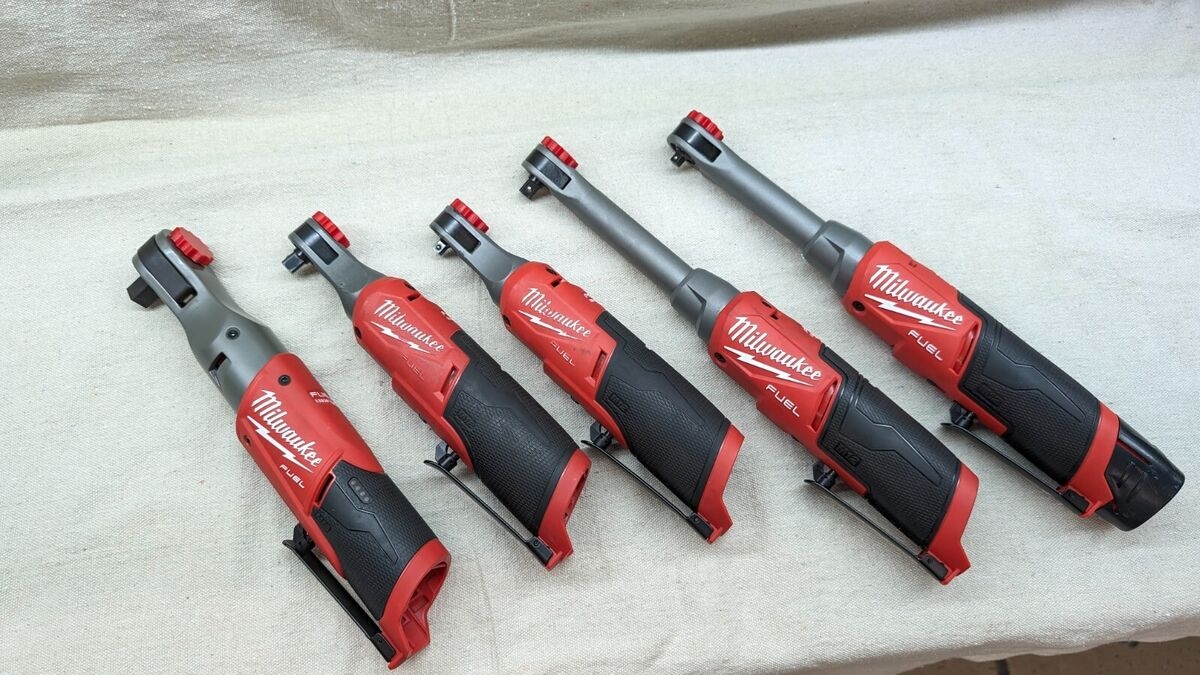 3X Milwaukee Ratchet Head Direction Change Easy Grip M12 Ratchets PARTs ONLY EBay