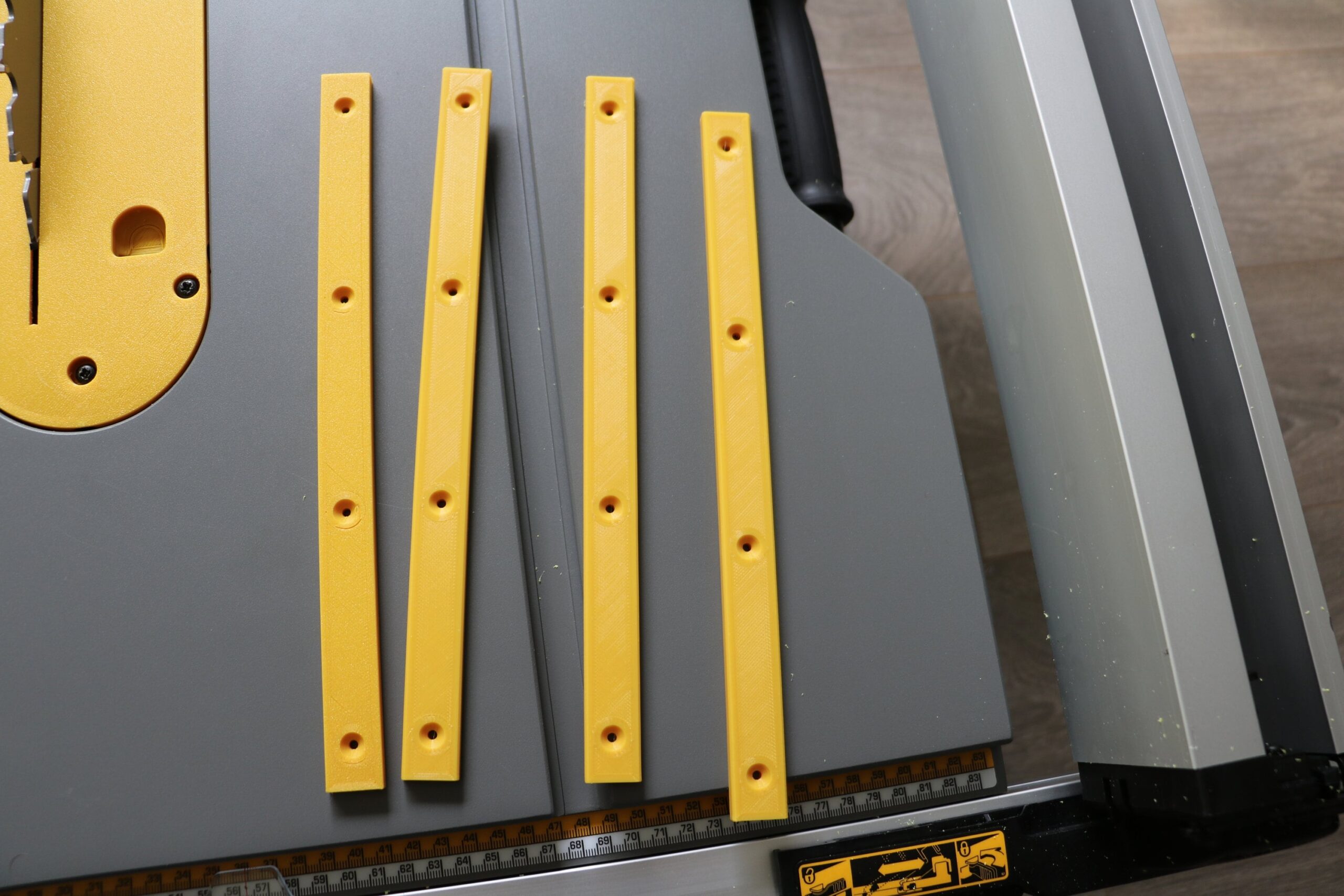 4 Miter Bars For Table Saw Dewalt DWE7492 DWE7491 DW745 DWE7480 DWE7499 DWE7490