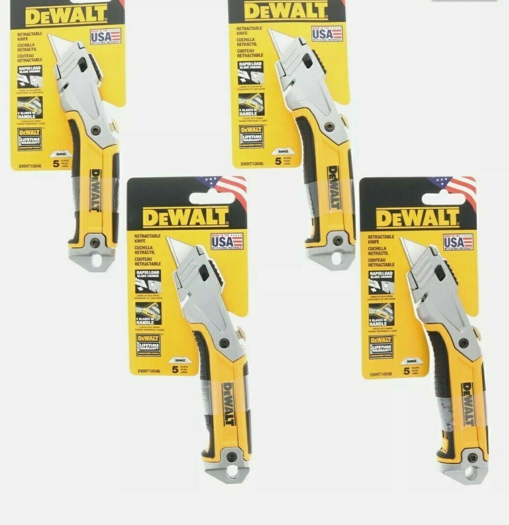 dewalt box cutter blade change