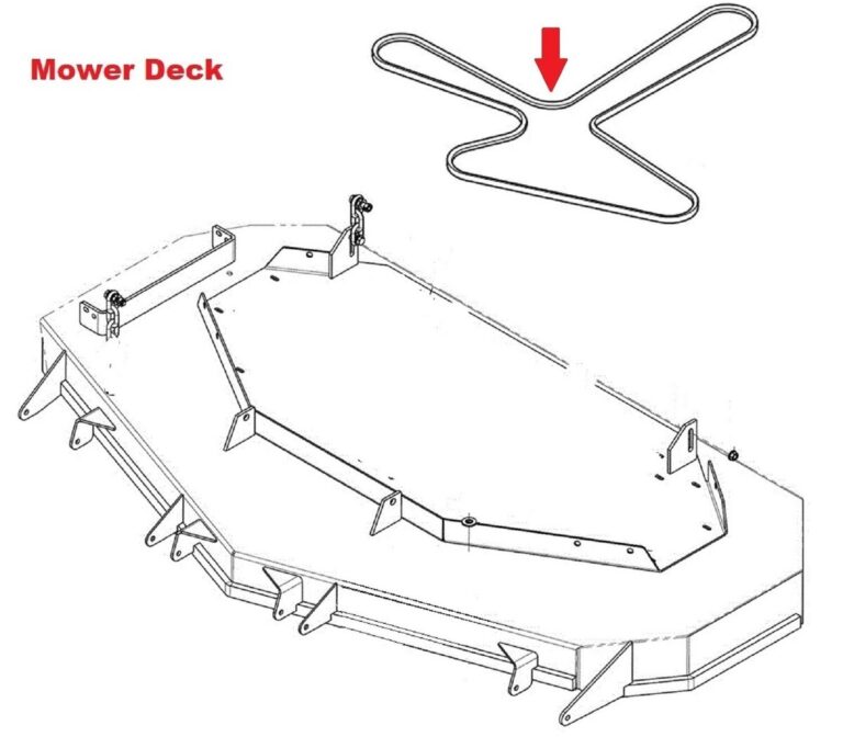 48 Deck Spindle Belt Fits Husqvarna CZ4815 CZ4817 CZ4818 Z4818 48 Spindle Belt EBay