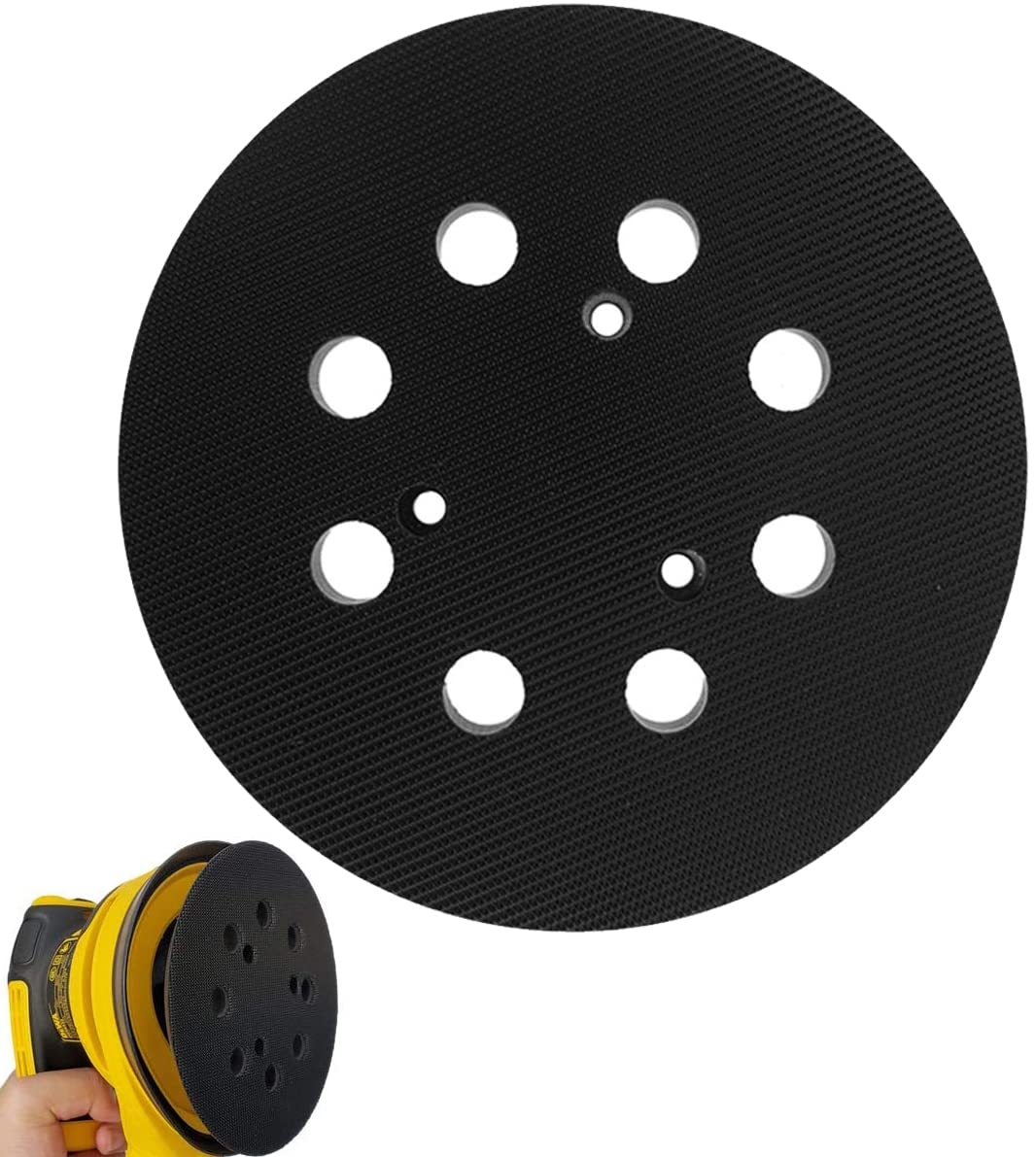 5 Inch 8 Hole Hook And Loop Replacement Sander Pad For DeWalt DW420 DW421 Dw423 DW426 D26451 D26453 Orbital Sander Amazon