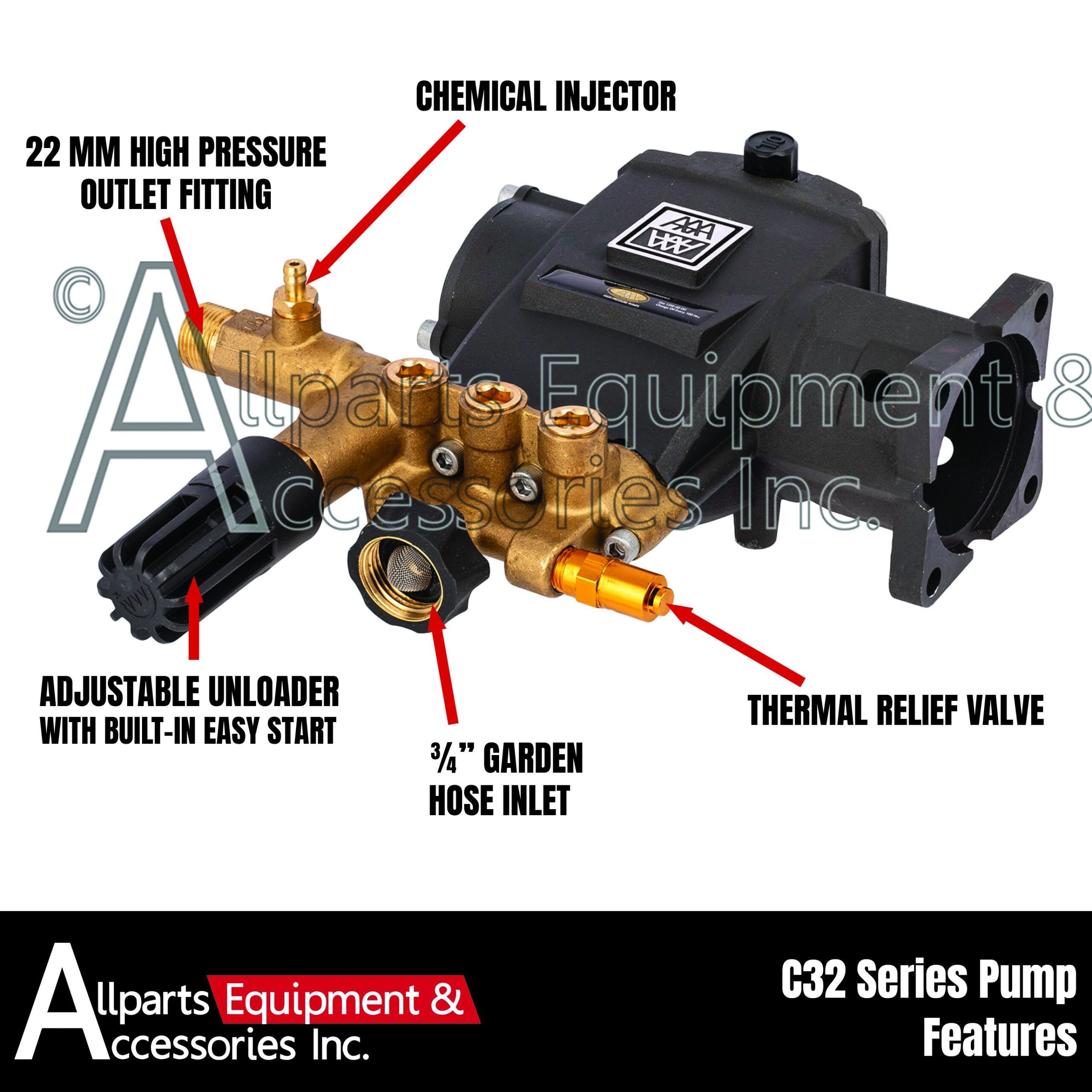 5140117 55 DeWalt 3600 PSI Pressure Washer Pump Kit