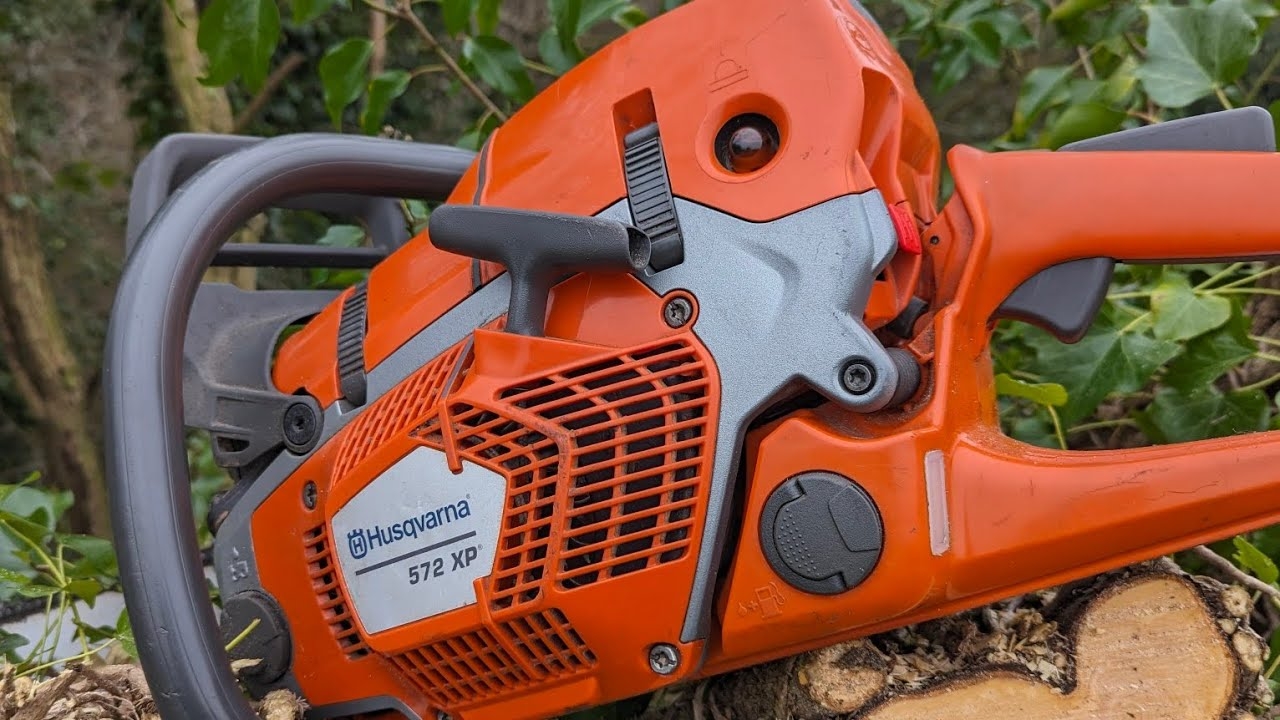 572xp First Impressions Of Husqvarna s 70cc Professional Chainsaw On A Blowdown Tree Part One YouTube
