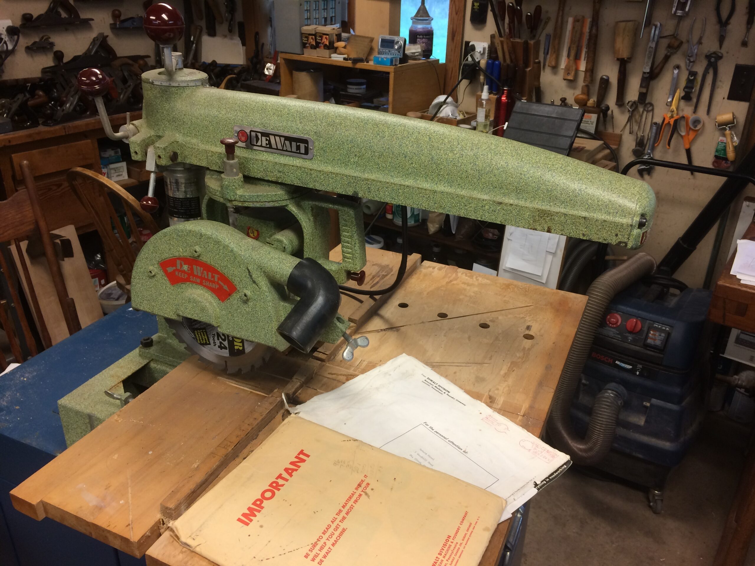 9 in Dewalt Radial Arm Saw FineWoodworking