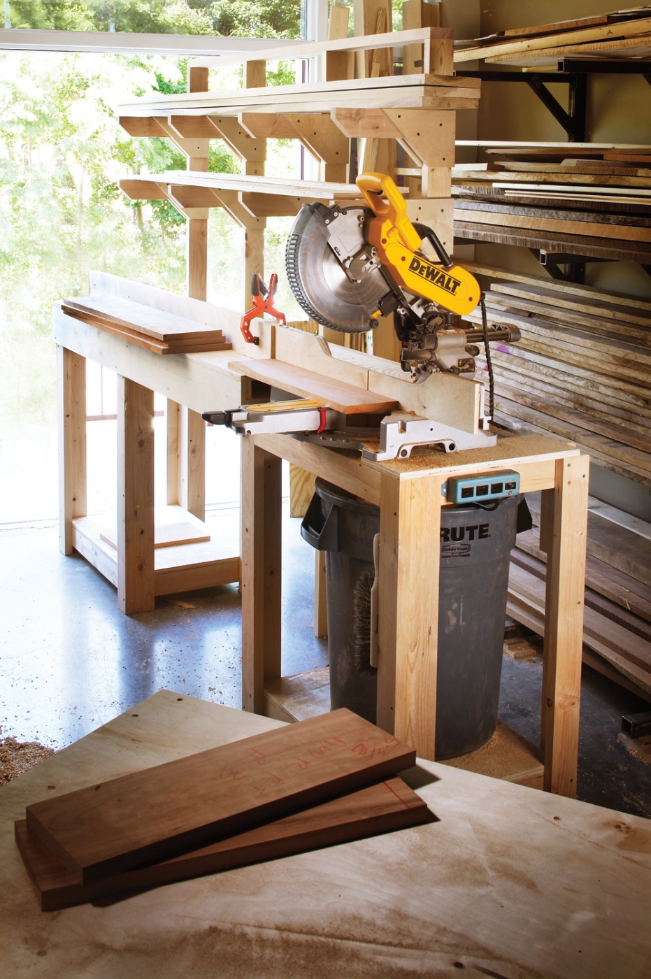 A Better Miter Saw Stand Popular Woodworking