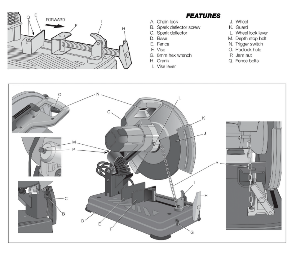Abrasive Blade Metal Chop Saw Artisans Asylum Wiki