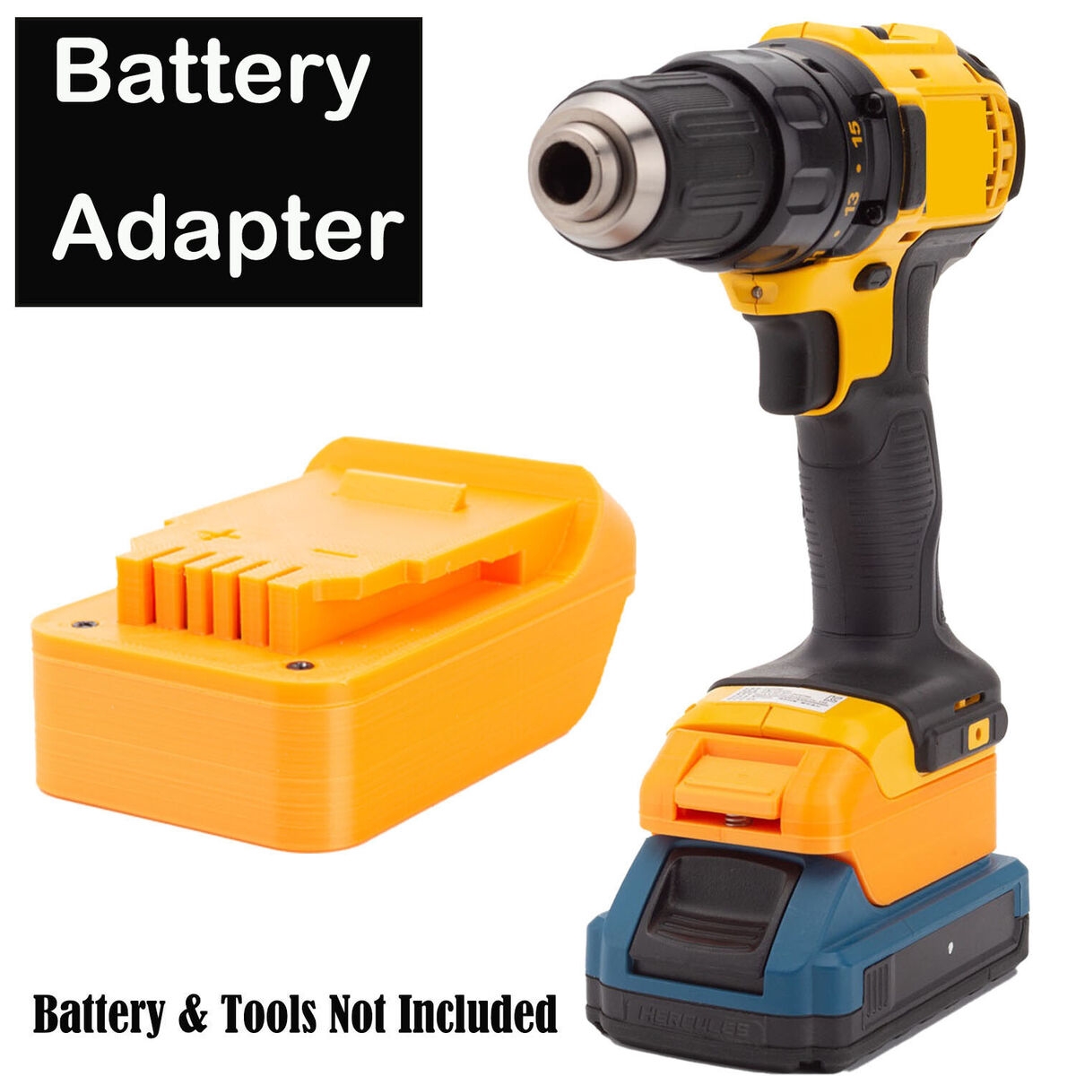 Adapter For Hercules 20V Lithium Battery Convert To For Dewalt 20v Power Tools EBay