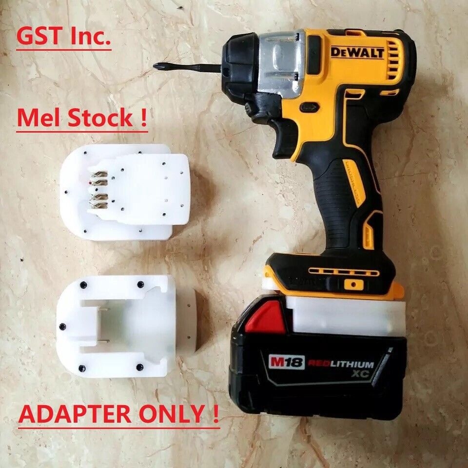 Adaptor For DeWalt Tool ADAPTER To Milwaukee 18v M18 Battery Adapter Converter EBay