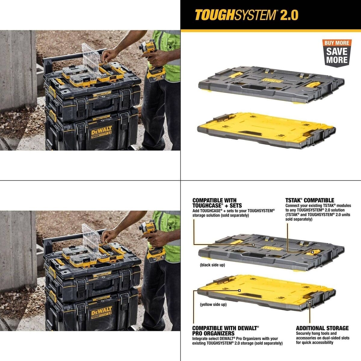 Adaptor Plate For Toughsystem 2 0 Dewalt Back Authorized Full