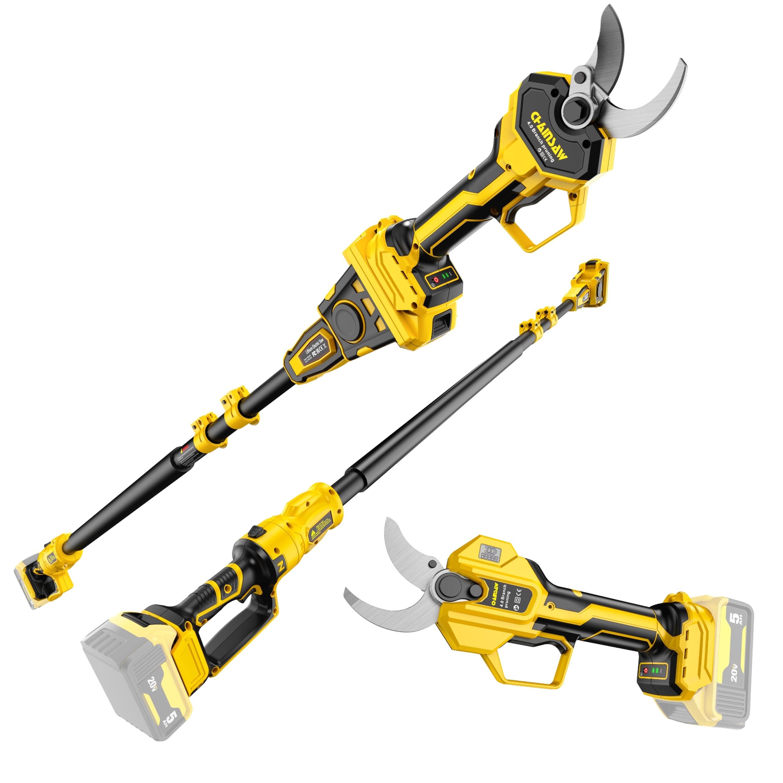 dewalt electric pole saw