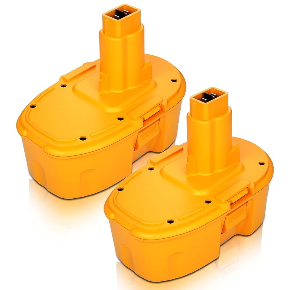 Amazon 2 Pack 18V 3 6Ah DC9098 DC9099 Replacement Battery For Dewalt 18V Battery DC9096 DC9098 DC9099 DW9095 DW9096 DW9098 DE9038 Compatible With Dewalt 18 Volt Battery Tools Drills Drivers Wrench Yellow Tools U0026