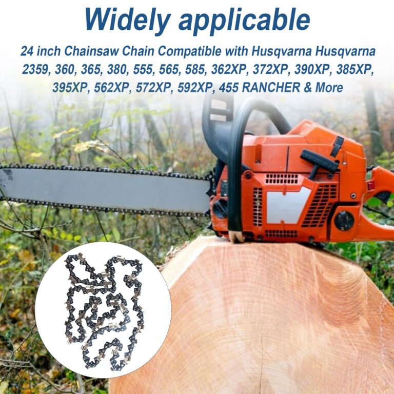 Amazon 24 Inch Chainsaw Chain Fit For Husqvarna 359 360 365 380 555 565 585 362XP 372XP 390XP 385XP 395XP 562XP 572XP 592XP 455 RANCHER 3 8 Pitch 0 058 Gauge 84 Drive Links 2 Chain Patio Lawn Garden
