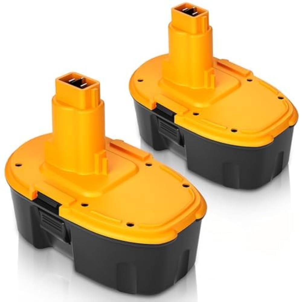 Amazon 2Pack 4500mAh Replacement For Dewalt 18V Battery NiMH Compatible With Dewalt 18 Volt XPR Battery DC9098 DC9096 DC9099 DC970 DW9095 DW9096 DW9098 DW9099 DE9039 DE9095 DE9096 Cordless Tools Orange Tools