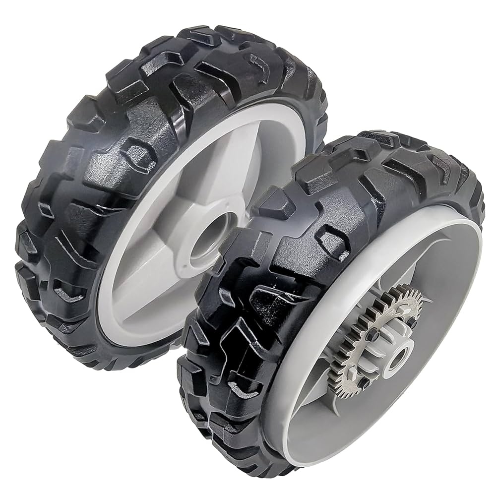 Amazon 2pcs Lawn Mower Drive Wheels For Husqvarna 580365301 593198101 Compatible With L321AH LC221A HU675AWD HU700AWD HU725AWD HU800AWD Craftsman GCV 160 Mower Patio Lawn Garden