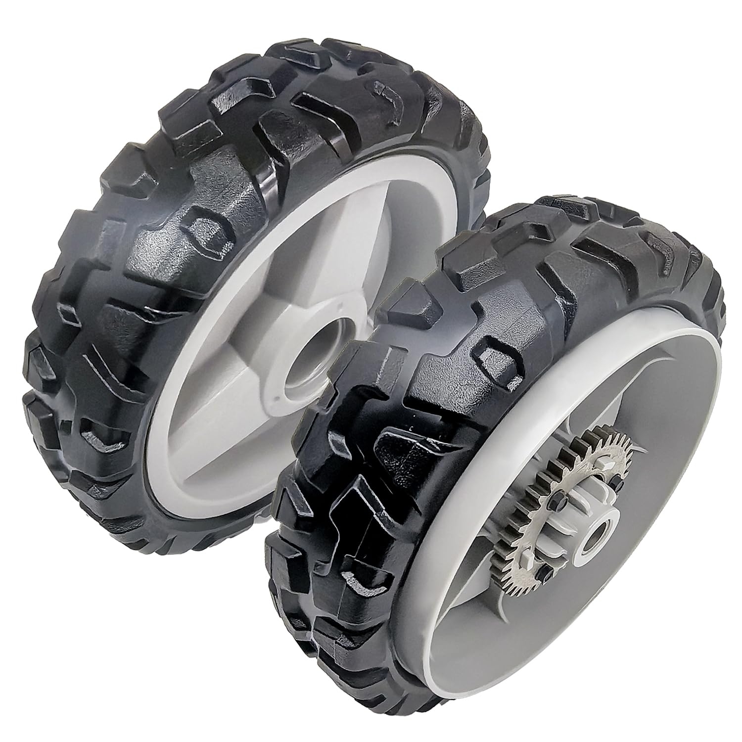 Amazon 2pcs Lawn Mower Drive Wheels For Husqvarna 580365301 593198101 Compatible With L321AH LC221A HU675AWD HU700AWD HU725AWD HU800AWD Craftsman GCV 160 Mower Patio Lawn Garden