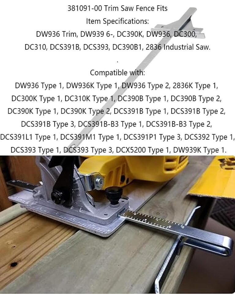 Amazon 381091 00edge Guide For Dewalt Cordless Circular Saw Tools U0026 Home Improvement