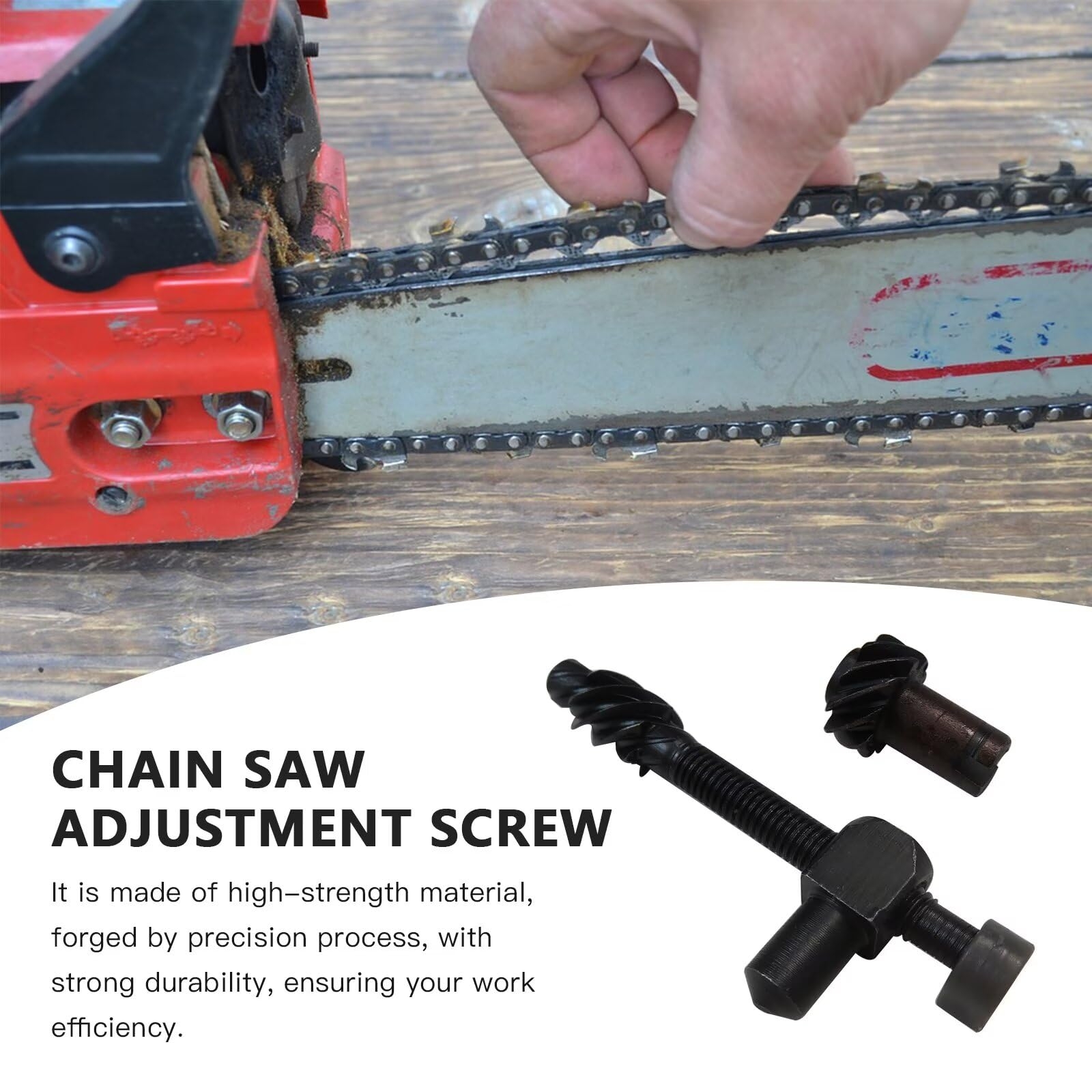 how to tighten a husqvarna chainsaw chain