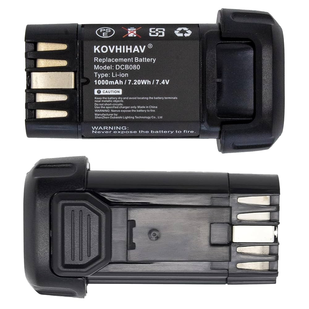 8 volt dewalt battery