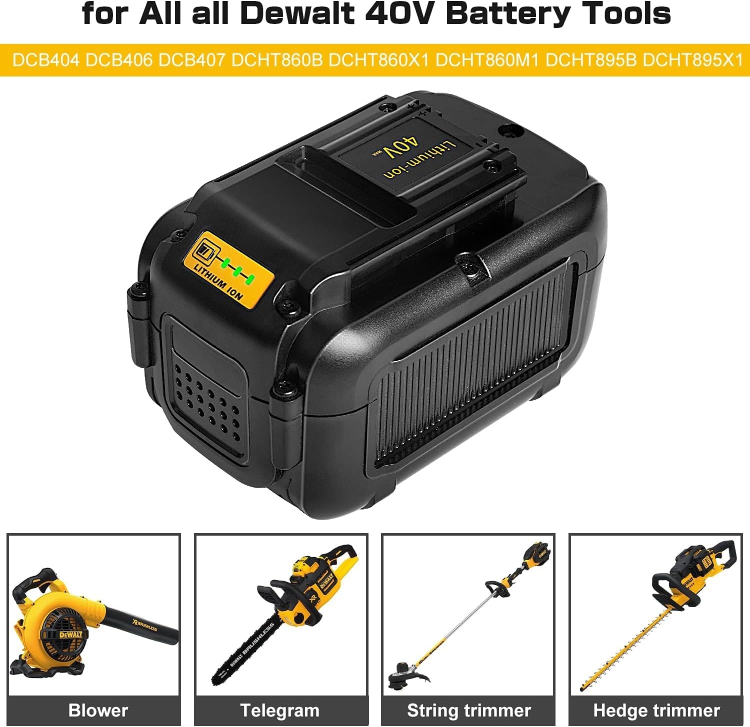 dewalt 40v battery and charger