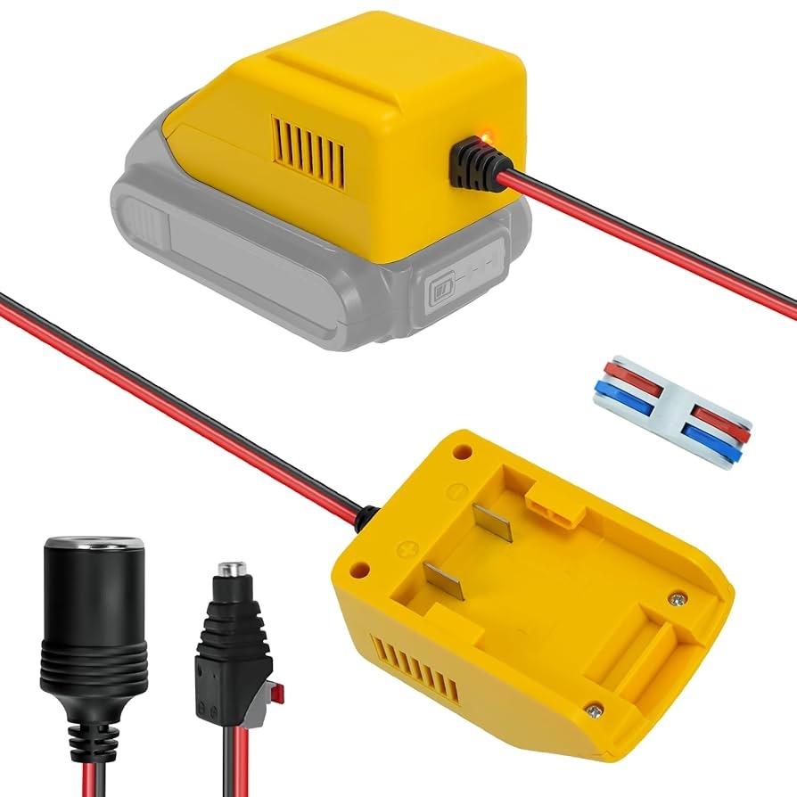 Amazon Adapter 20V To 12V Step Down Converter For Dewalt 20V 