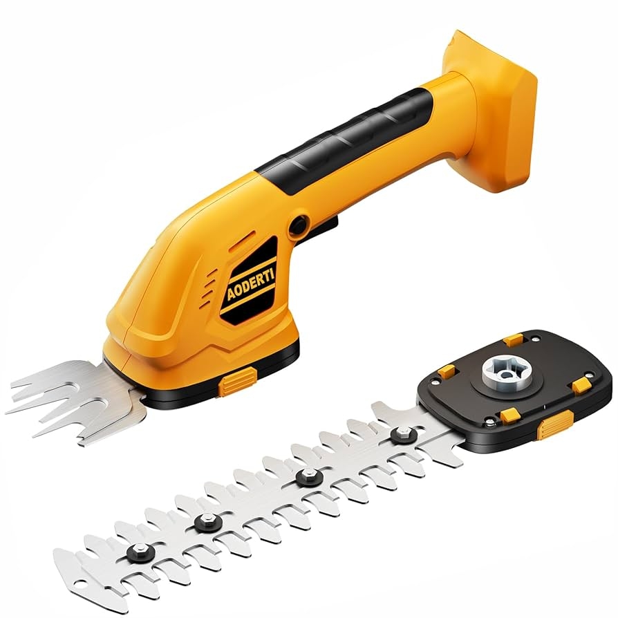 Amazon AODERTI Cordless Hedge Trimmer For DEWALT 20V Max 