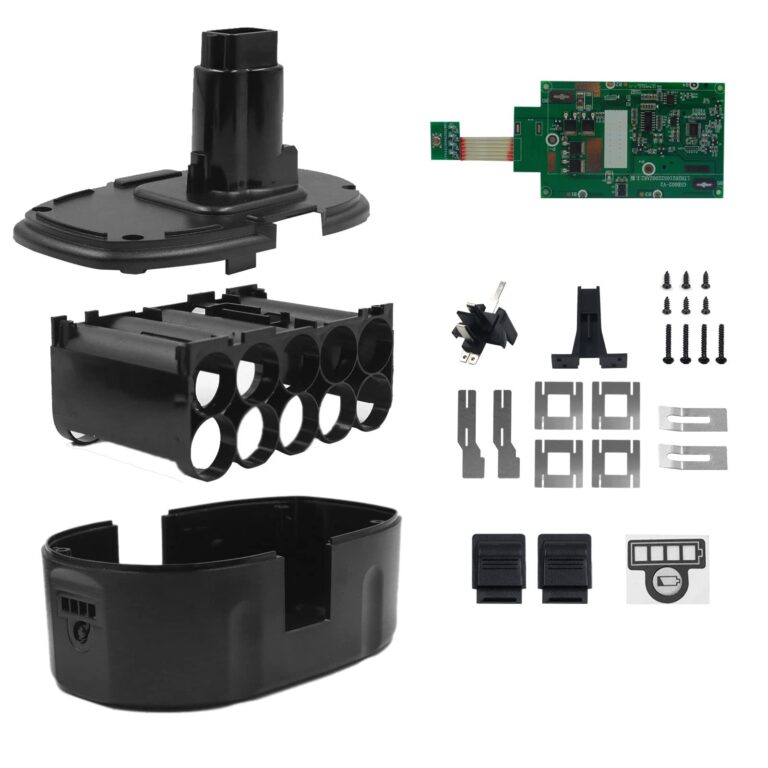 Amazon Battery Case Repair Kit Replacement For Dewalt 18V 20V Plastic Batteries Case Cover Power Tool 10 Cell Broken Shell Repair Kit With Circuit Board No Battery Included Tools U0026 Home Improvement