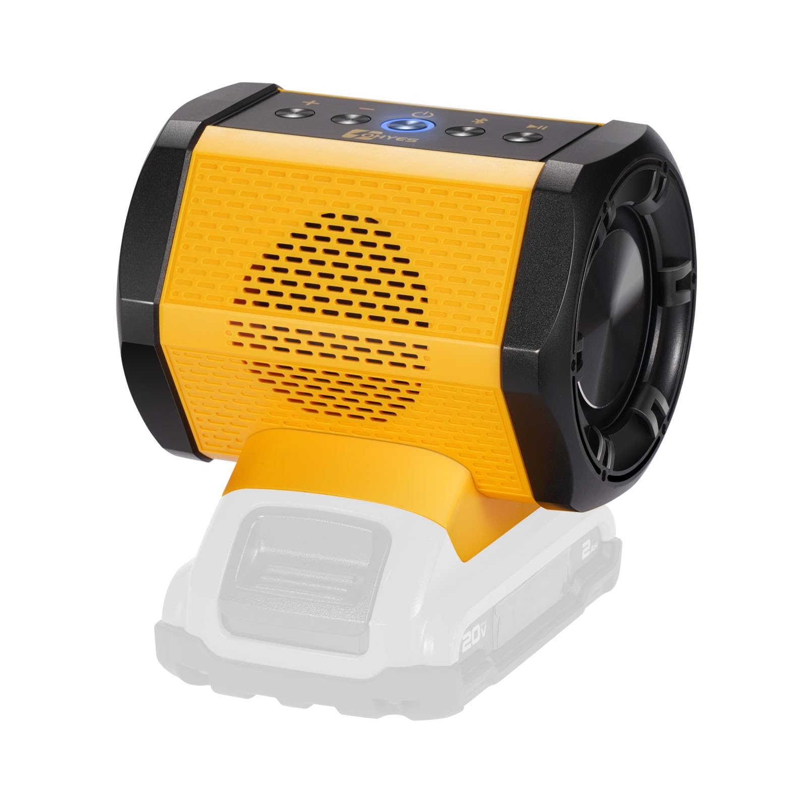 Amazon Bluetooth Speaker Fit For DeWALT 20v Max Battery With USB A C Charging For Jobsite Camping Parties Battery Not Included Electronics