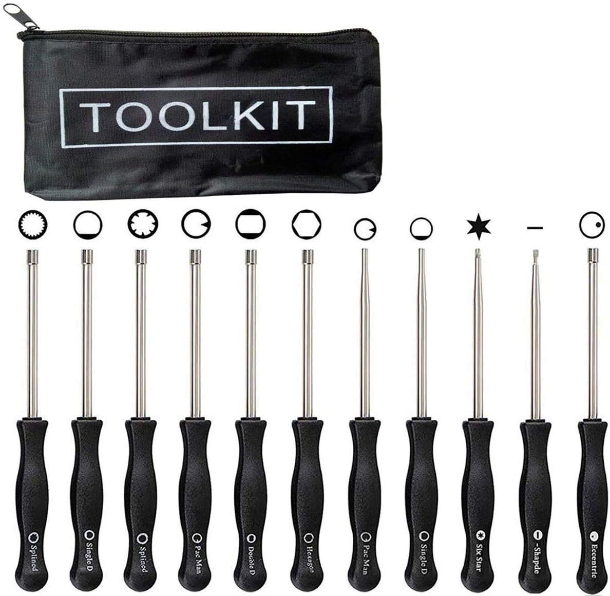 Amazon Carburetor Adjustment Tool Screwdriver Kit For 2 Cycle Small Engine Poulan Husqvarna ECHO Trimmer Weedeater Chainsaw Carburetor Adjustment Tool Set Carburetor Tune Up Adjusting Tool 11pcs bag Patio Lawn Garden