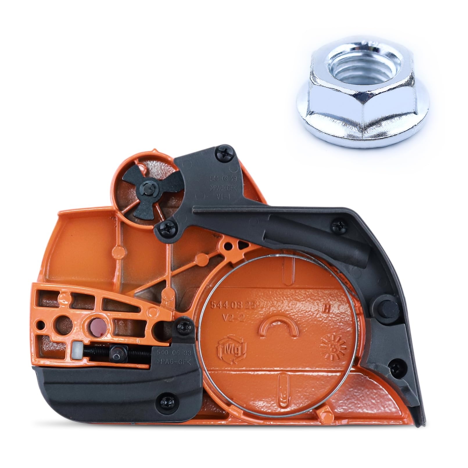 replace chain cover husqvarna 450
