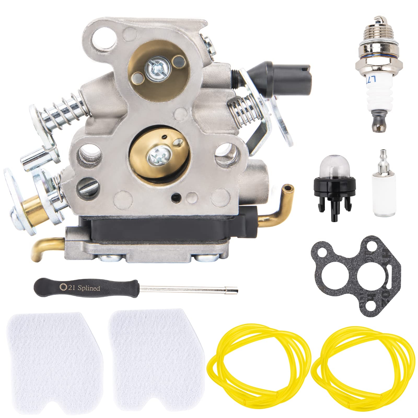 Amazon Chainsaw Carburetor Kit For Husqvarna 235 235E 236 236E 240 240E Zama C1T W33C Chainsaw Jonsered CS2234 CS2238 CS2234S CS2238S Carb Replace 545072601 574719402 586936202 545061801 Patio Lawn Garden