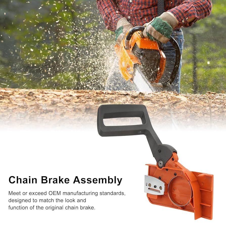 husqvarna chainsaw chain brake