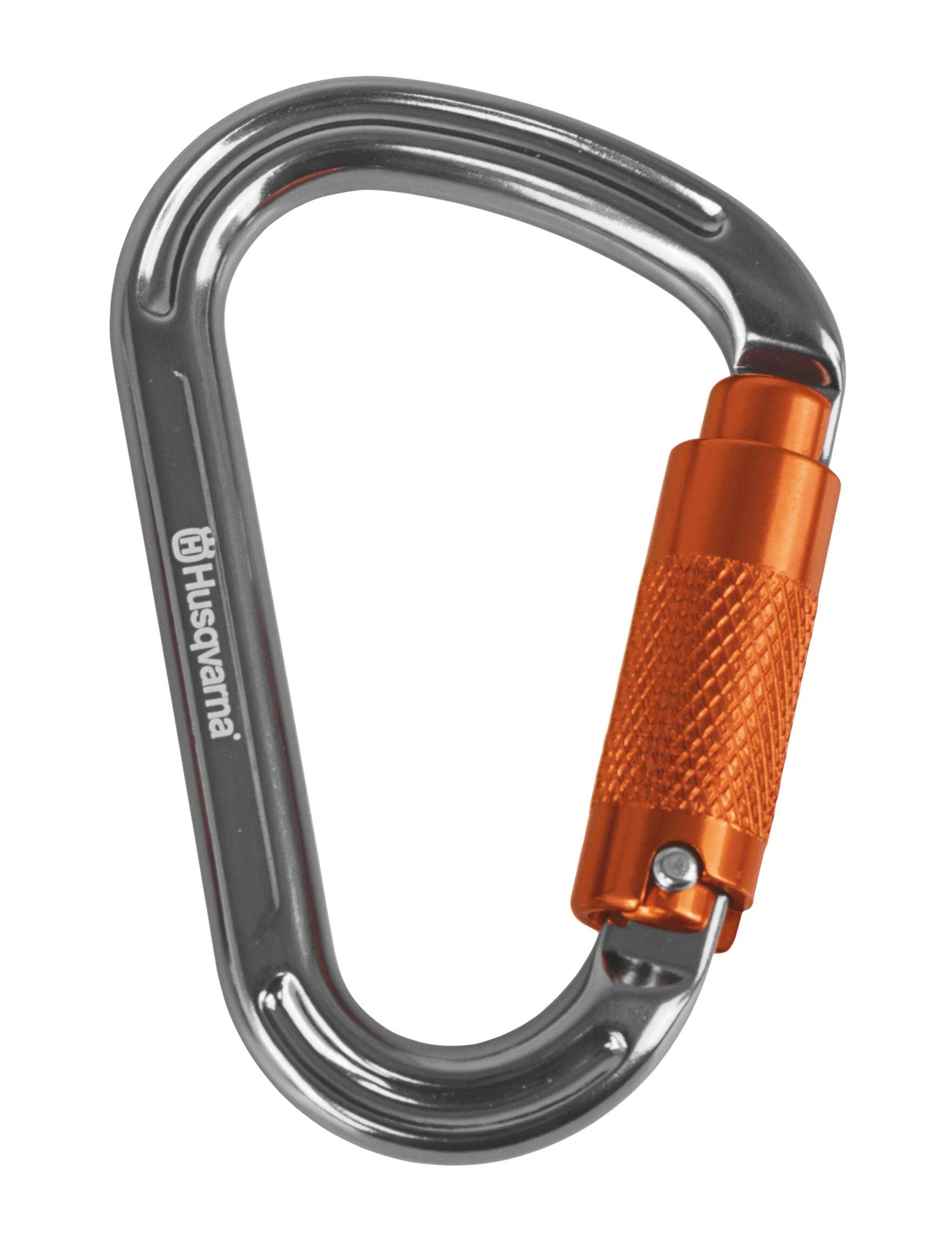 Amazon co jp Husqvarna Zenoah Arborist Carabiner HMS 596936213 Silver Orange DIY Tools Garden