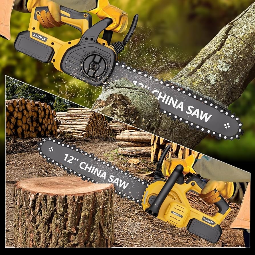 Amazon Cordless Chainsaw For DeWalt 20v Battery 12