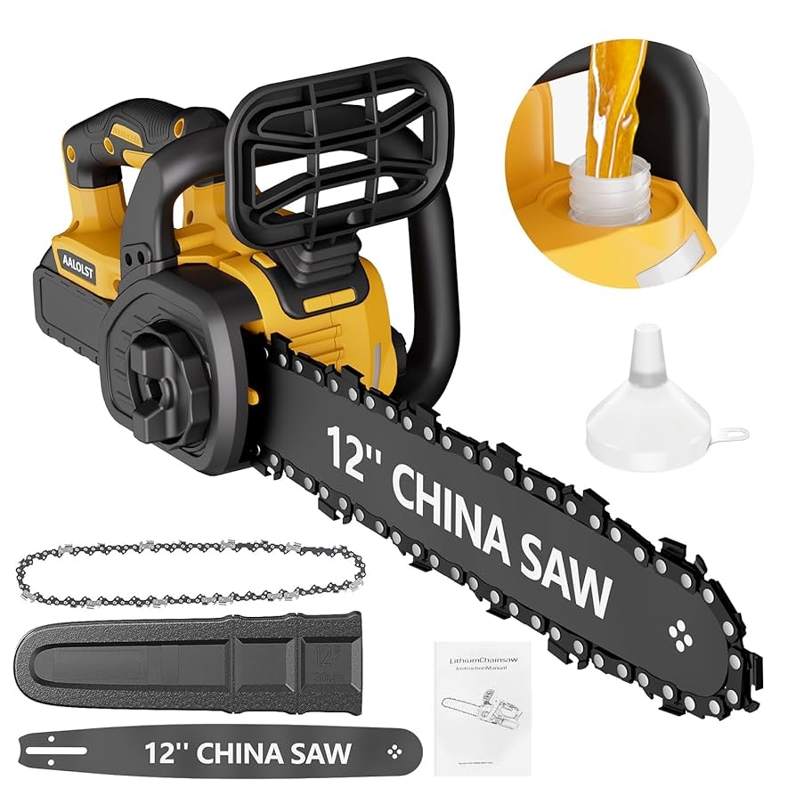 dewalt battery powered chainsaw