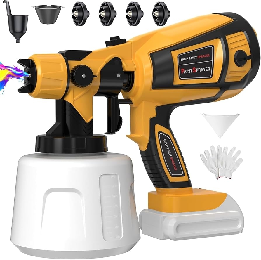 dewalt cordless paint sprayer