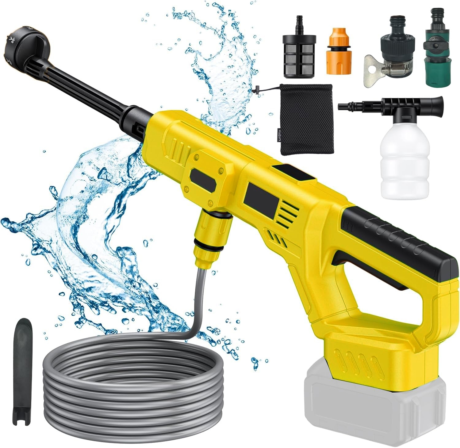 dewalt battery powered pressure washer