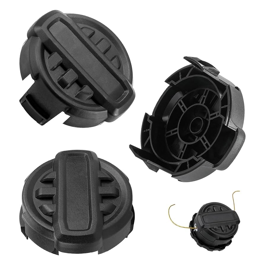 Amazon Dairrr Fuuu Weed Trimmer Head Cap Replacement DWO1DT995 For Dewalt String Trimmer Head Cover Trimmer Head Replacement Part For Dewalt Weed Trimmer Head DCST922P1 DCST922B DCST972X1 3 Pack Patio Lawn