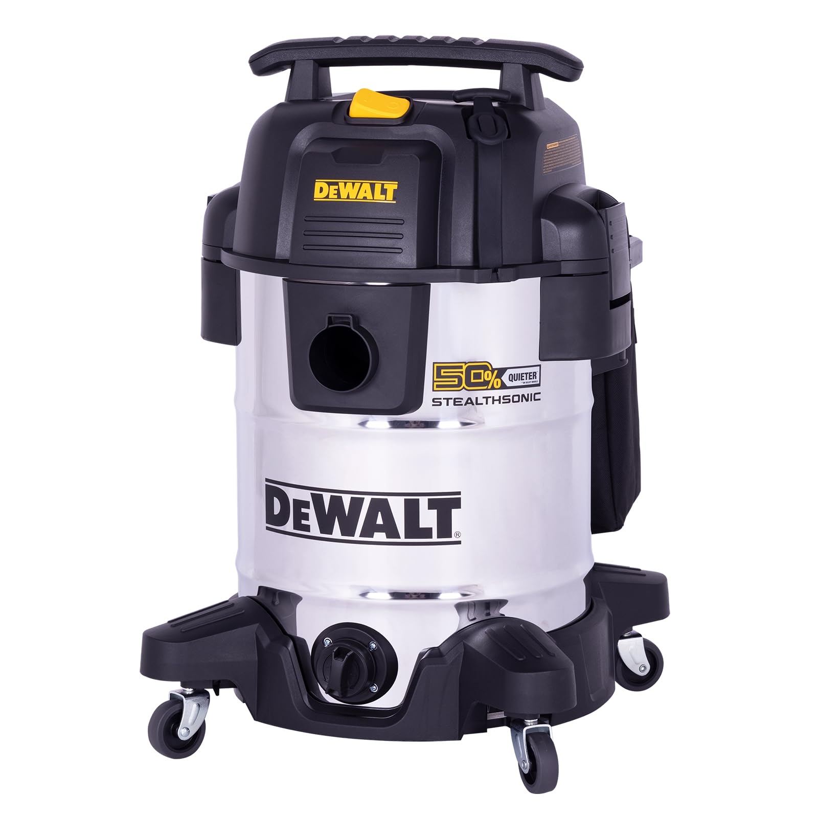 Amazon DEWALT 10 Gallon STEALTHSONIC Wet And Dry Shop Vacuum 