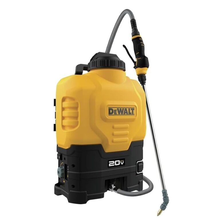 Amazon Dewalt 190742 20V MAX Lithium Ion 4 Gallon Powered Backpack Sprayer Tool Only Patio Lawn Garden