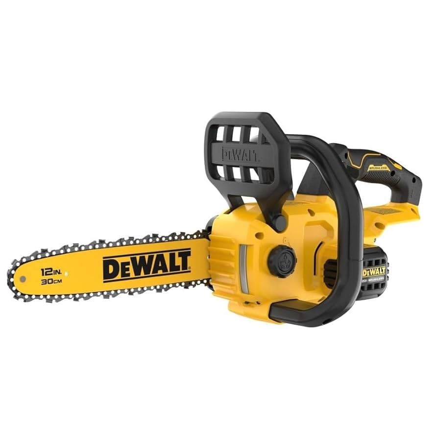 Amazon DEWALT 20V MAX 12 In Cordless Chainsaw Bare Tool Only DCCS621B Patio Lawn Garden