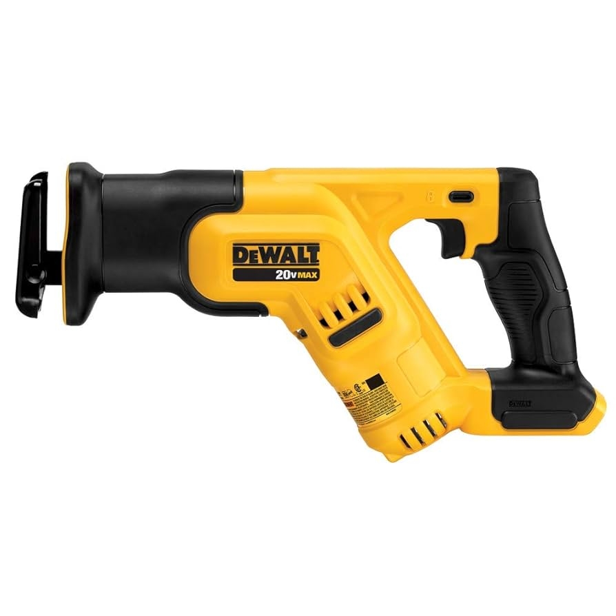Amazon DEWALT 20V MAX Cordless Reciprocating Saw Compact Variable Speed LED Light Bare Tool Only DCS387B 