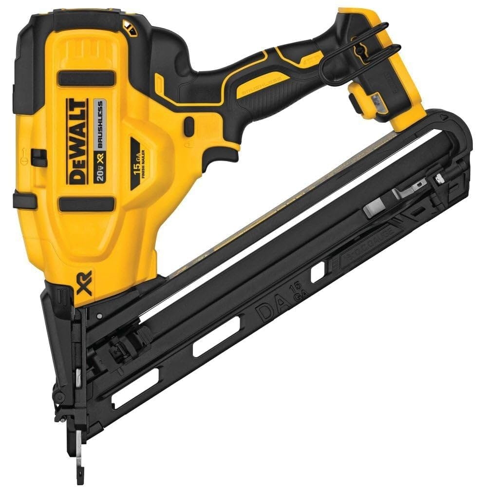 Amazon DEWALT 20V MAX Finish Nailer Angled 15GA DCN650B Tools Home Improvement