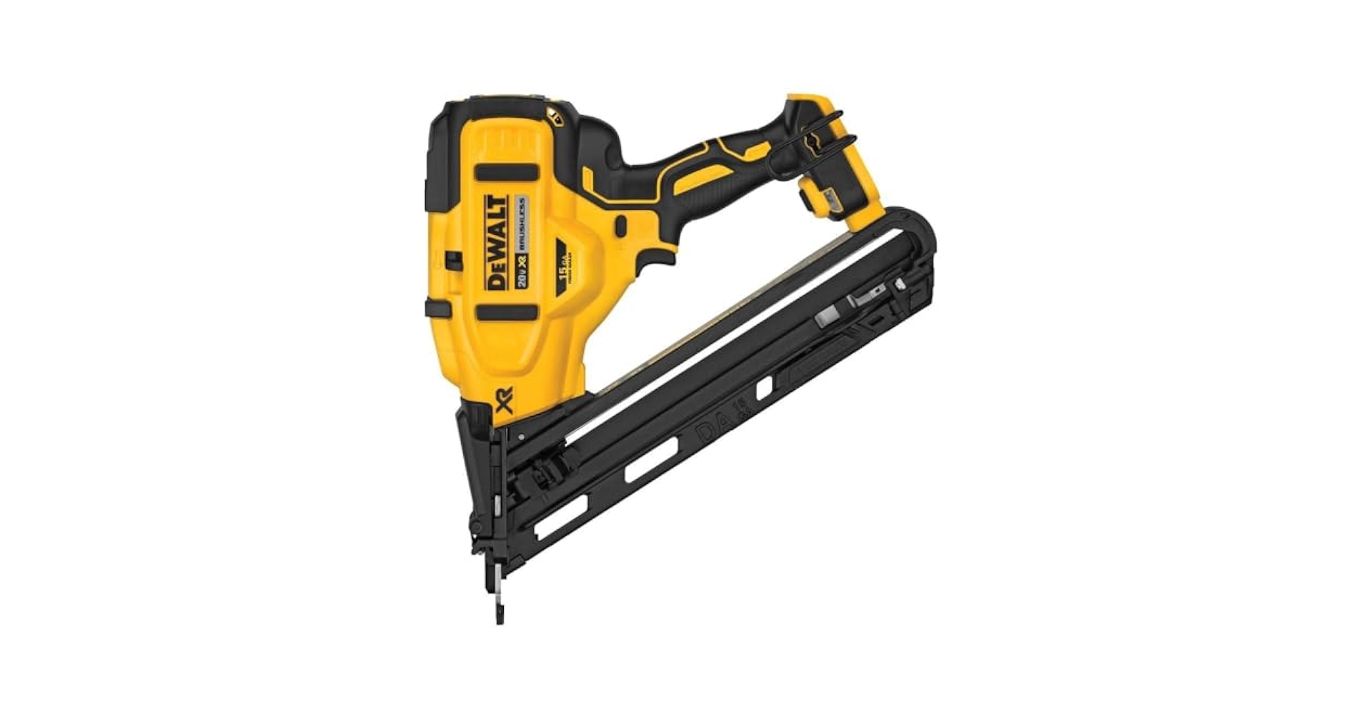 Amazon DEWALT 20V MAX Finish Nailer Angled 15GA DCN650B Tools U0026 Home Improvement